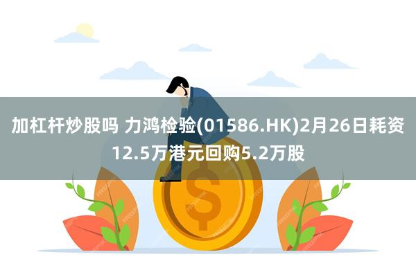 加杠杆炒股吗 力鸿检验(01586.HK)2月26日耗资12.5万港元回购5.2万股
